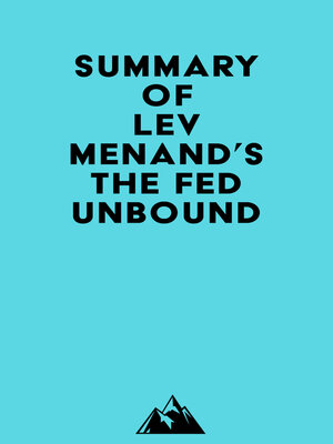 cover image of Summary of Lev Menand's the Fed Unbound